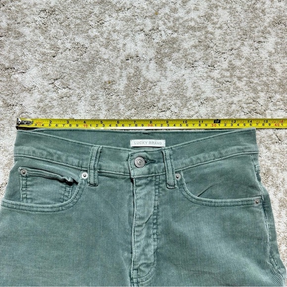 Lucky Brand Green Flare Wide Leg Jeans - Picture 11 of 11